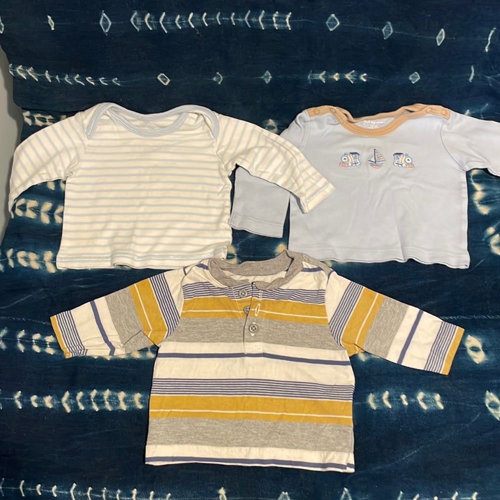 🌻5 for $25🌻 0-3 Month Long Sleeve Bundle